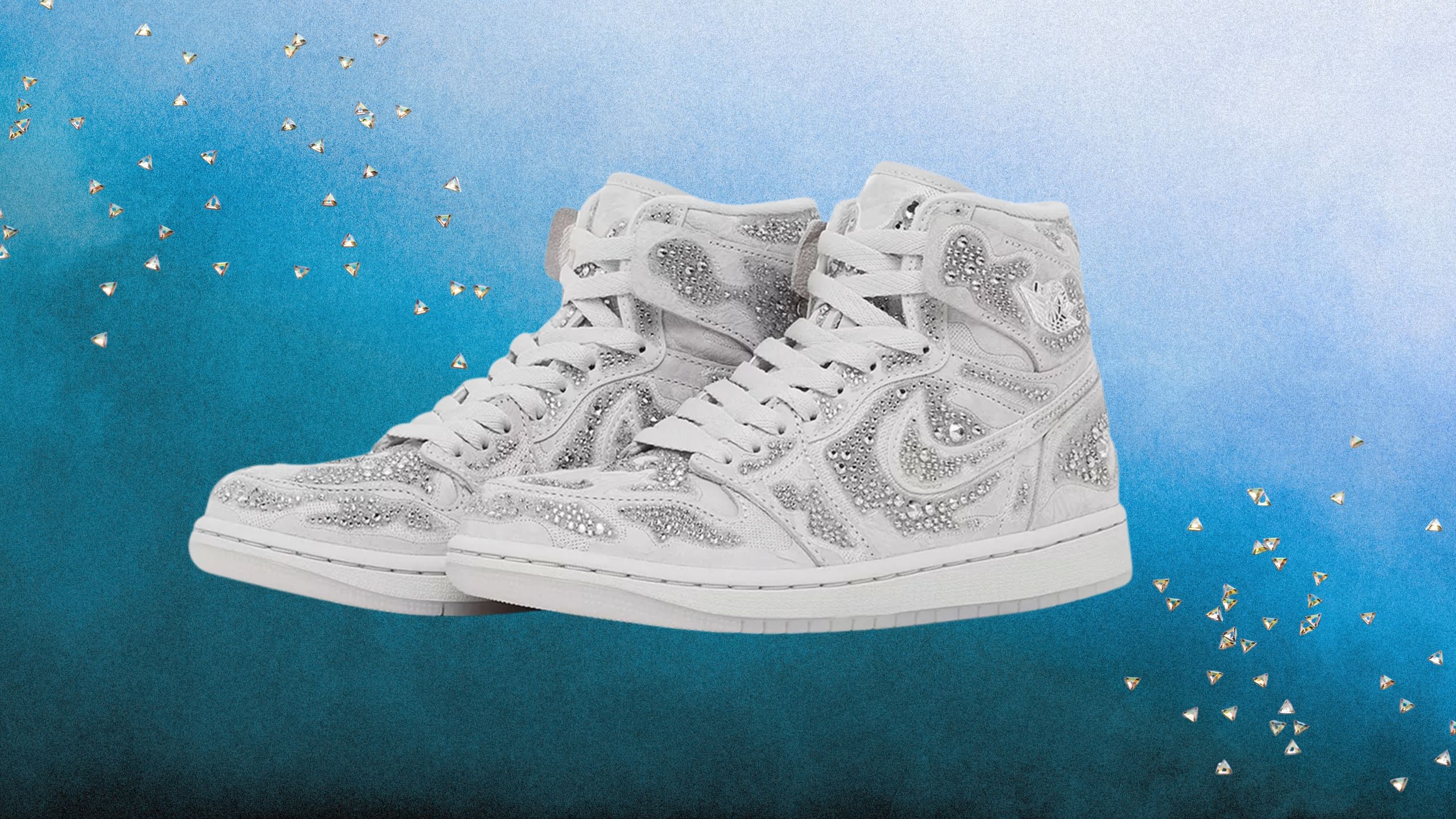 エアージョーダン1 HIGH OG SWALOVSKI クリスタル Jordan Brand and Swarovski Reunite for Crystal-Covered Jordan 1